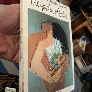 A novel, The Garden of Eden by Ernest Hemingway, paperback. fair condition